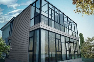 春暖花開季節(jié)時(shí)，透過(guò)玻璃幕墻面朝大海您值得擁有。